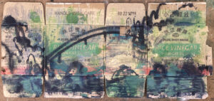"Pearl River Bridge" - 50x108cm