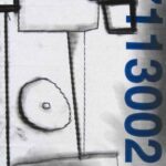 3Z11130028", Catté 2015, 37x20cm, mixed media sur carton d'emballage