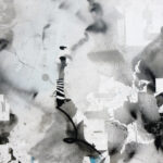 #20101, 2019 115x195cm, encres et graphite sur papier marouflé sur toile